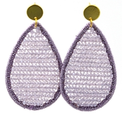 Armband facet 6mm (champagne)