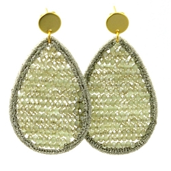 Armband facet 6mm (champagne)