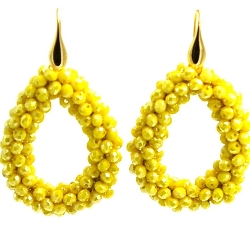 Armband facet 6mm (champagne)