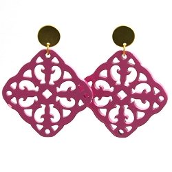 Armband facet 6mm (champagne)