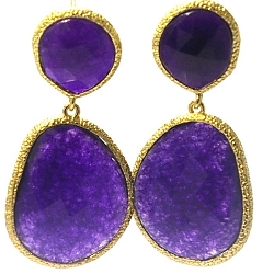 Armband facet 6mm (champagne)