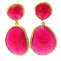 Armband facet 6mm (champagne)