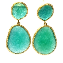 Armband facet 6mm (champagne)