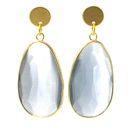 Armband facet 6mm (champagne)