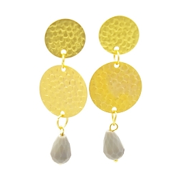 Armband facet 6mm (champagne)