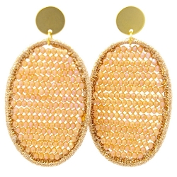 Armband facet 6mm (champagne)