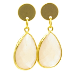 Armband facet 6mm (champagne)