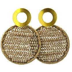 Armband facet 6mm (champagne)