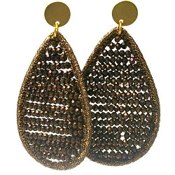 Armband facet 6mm (champagne)