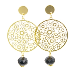 Armband facet 6mm (champagne)