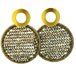 Armband facet 6mm (champagne)