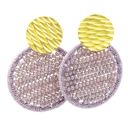 Armband facet 6mm (champagne)