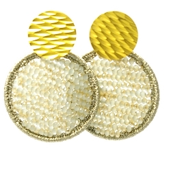 Armband facet 6mm (champagne)