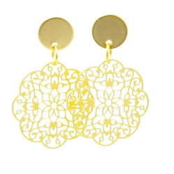 Armband facet 6mm (champagne)