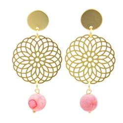 Armband facet 6mm (champagne)