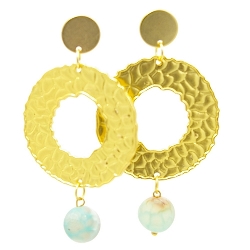 Armband facet 6mm (champagne)