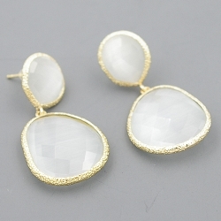 Armband facet 6mm (champagne)