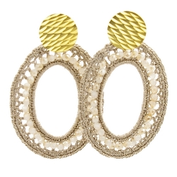 Armband facet 6mm (champagne)