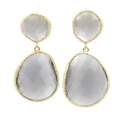 Armband facet 6mm (champagne)