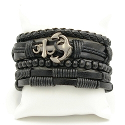 Armband facet 6mm (champagne)