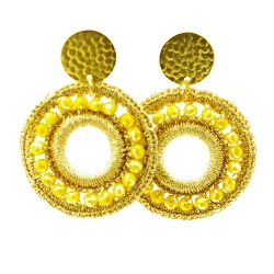 Armband facet 6mm (champagne)