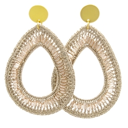 Armband facet 6mm (champagne)