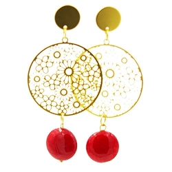 Armband facet 6mm (champagne)