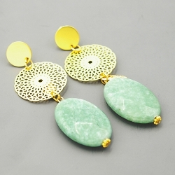 Armband facet 6mm (champagne)