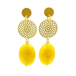 Armband facet 6mm (champagne)