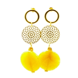 Armband facet 6mm (champagne)