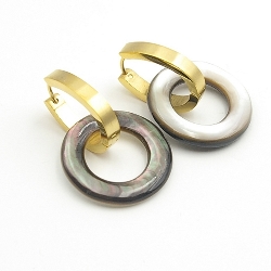 Armband facet 6mm (champagne)