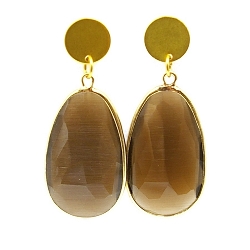 Armband facet 6mm (champagne)