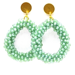 Armband facet 6mm (champagne)