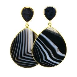 Armband facet 6mm (champagne)