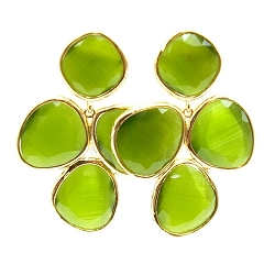 Armband facet 6mm (champagne)