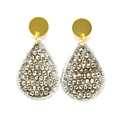 Armband facet 6mm (champagne)