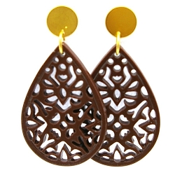 Armband facet 6mm (champagne)