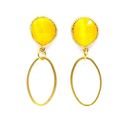 Armband facet 6mm (champagne)