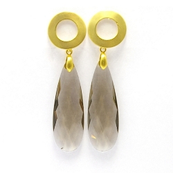 Armband facet 6mm (champagne)