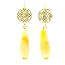 Armband facet 6mm (champagne)