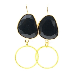 Armband facet 6mm (champagne)