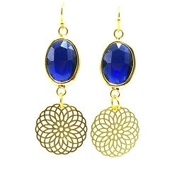 Armband facet 6mm (champagne)