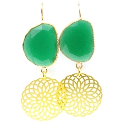 Armband facet 6mm (champagne)