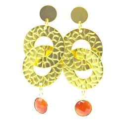 Armband facet 6mm (champagne)