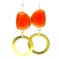 Armband facet 6mm (champagne)