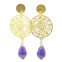 Armband facet 6mm (champagne)