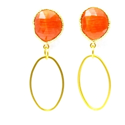 Armband facet 6mm (champagne)