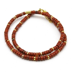 Armband facet 6mm (champagne)