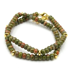 Armband facet 6mm (champagne)