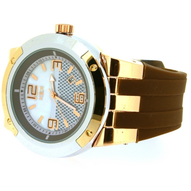 KEK horloge unisex bruin